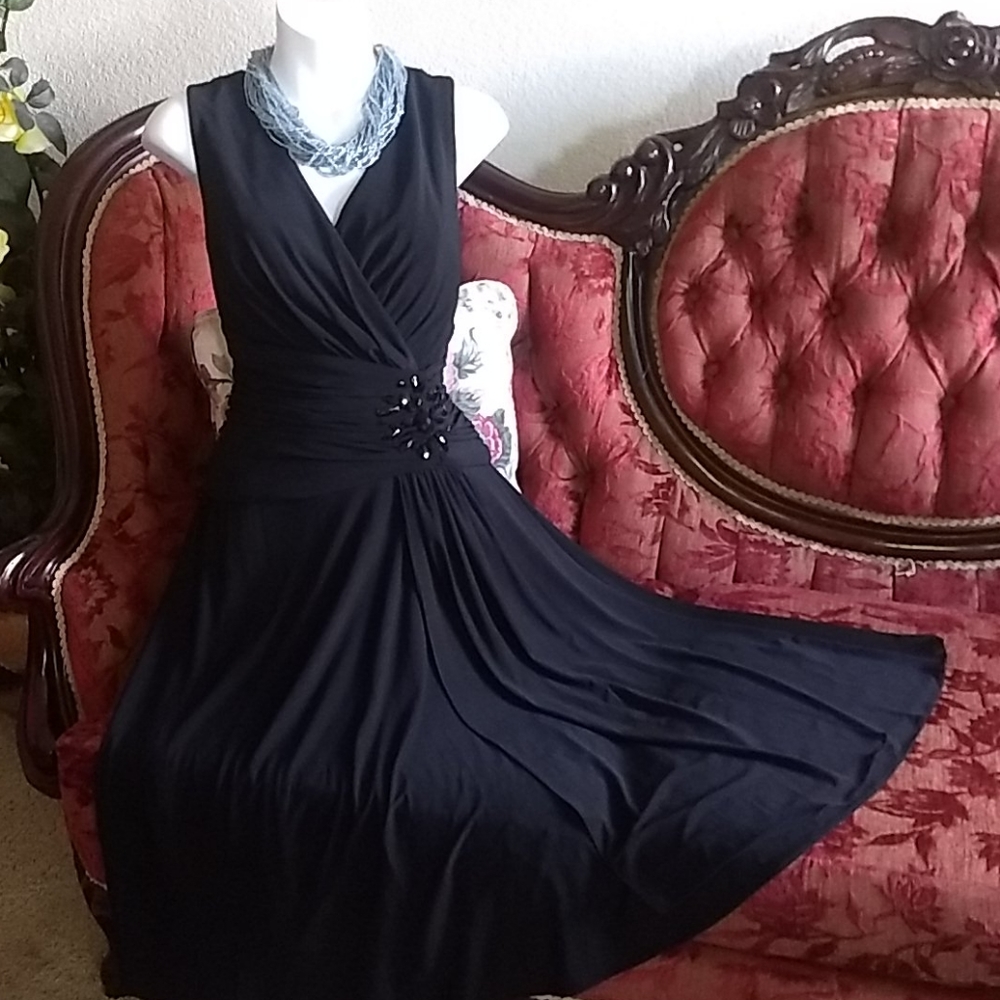 Black Evening Summer Dress